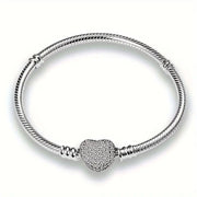 Bracciale | Cuore argento Modello Pandora