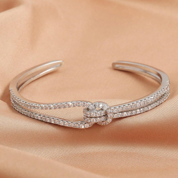 Bracciale | Nodo zirconi Brillanti