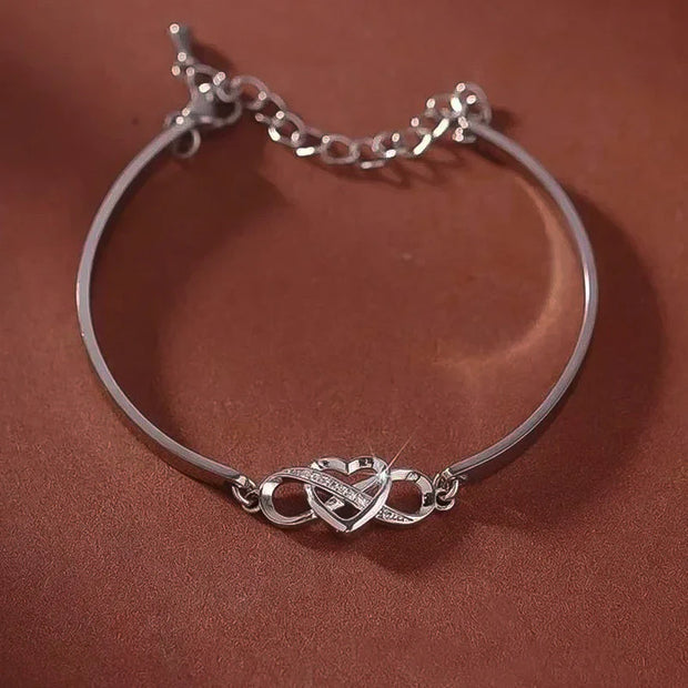 Bracciale | cuore argento